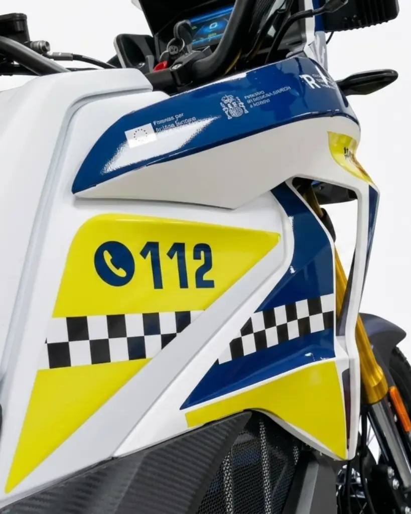 Rotulación de moto de Policía Local